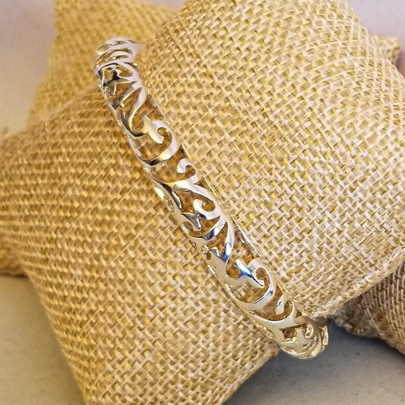 Jewelry - Scrolled Bracelet Sterling Silver